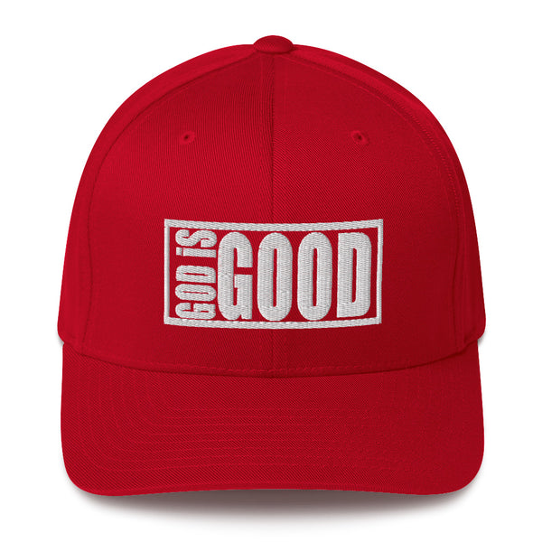God Is Good Christian Structured Twill Cap - Christian Hat