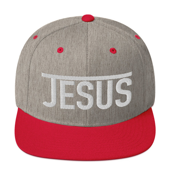 Jesus Snapback Christian Hat 3D Puff Print