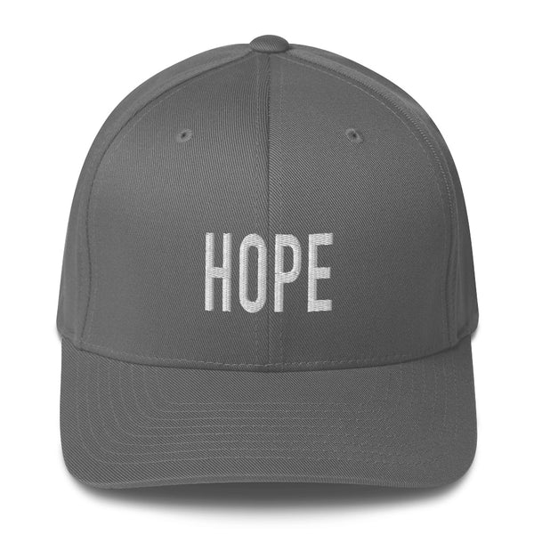 Hope Structured Twill Christian Hat 3D Puff Print