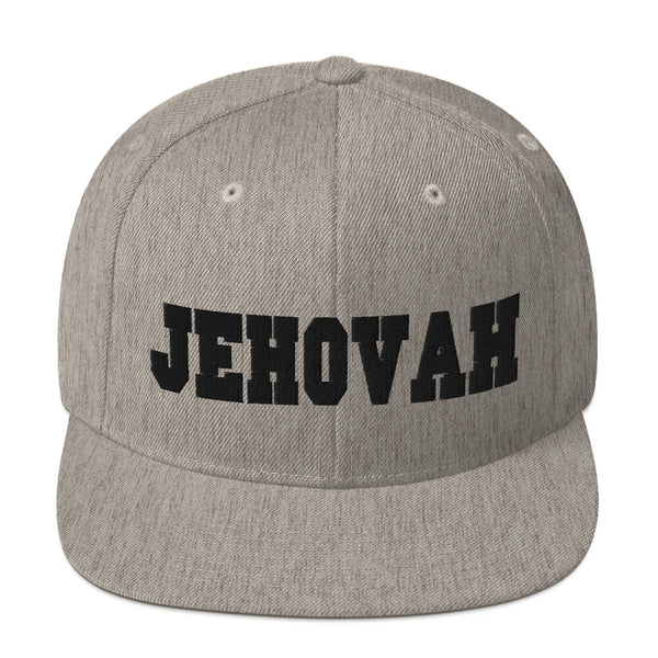 Jehovah (B) Snapback Hat - Christian Hat