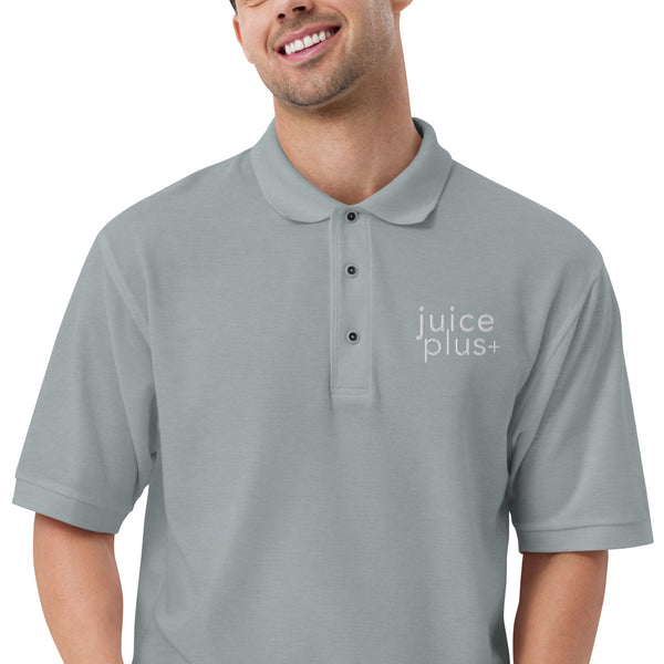 JuicePlus+ Embroidered Men's Premium Polo, JuicePlus, Juice Plus, Apparel, Juiceplus shirt t-shirt tshirt, Juice Plus shirt t-shirt tshirt