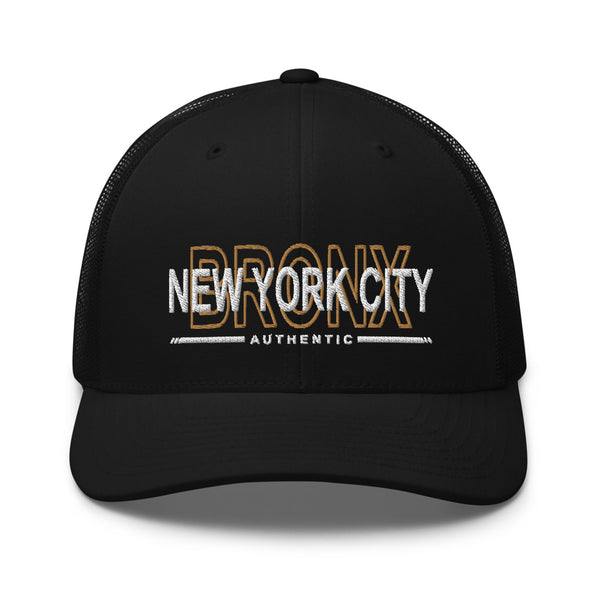 New York City Bronx Embroidered Trucker Cap, Hat, NYC