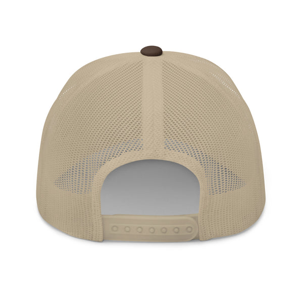 The Great Outdoors Embroidered Trucker Cap - Mountains, Trees and Fresh Air