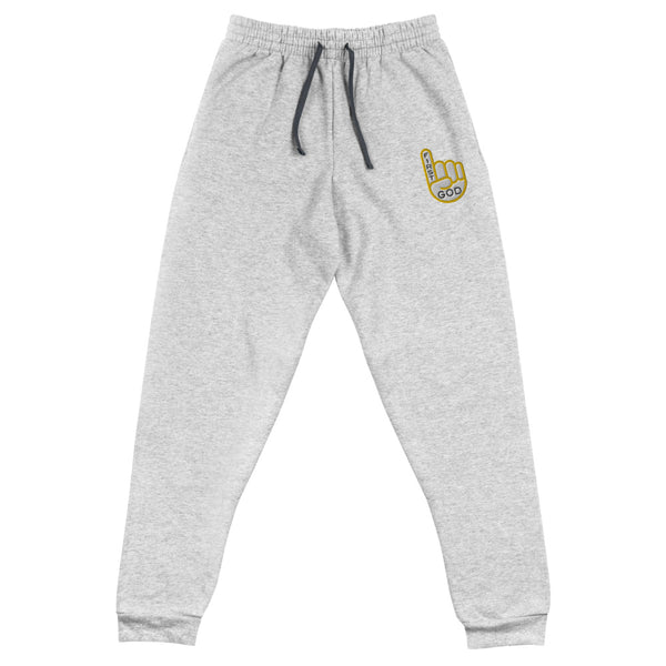 God First Embroidered Unisex Joggers