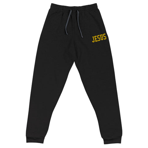 Jesus y/ Embroidered Unisex Joggers