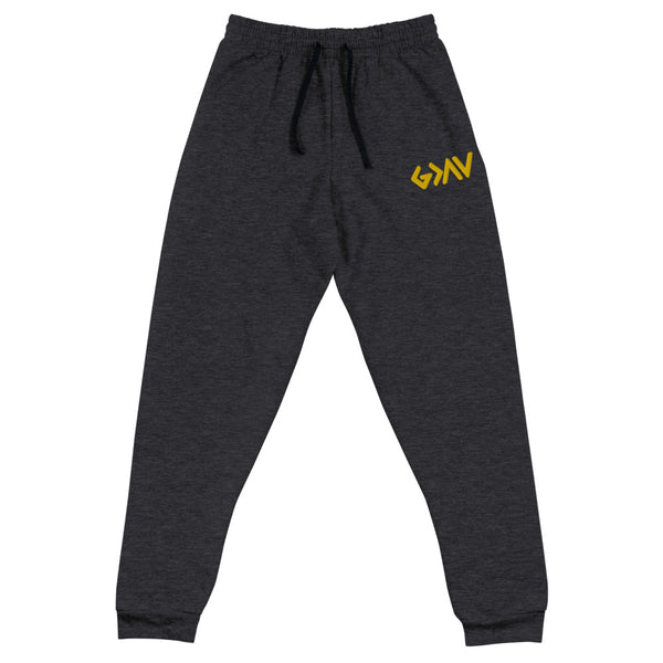 God Greater y/ Embroidered Unisex Joggers