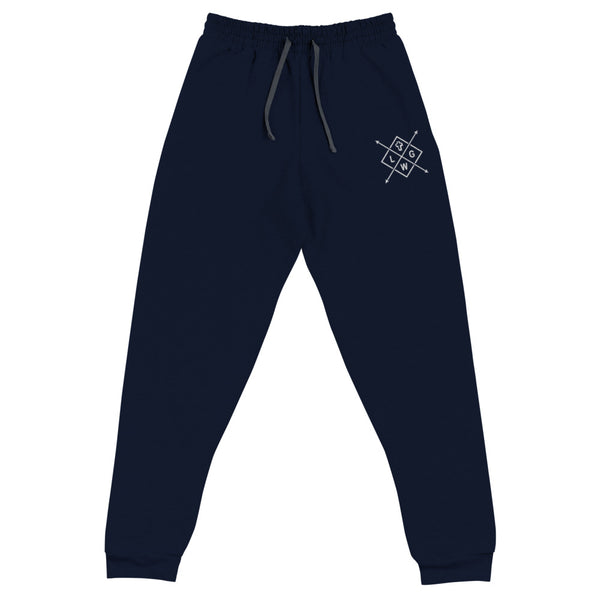 Let God Work Boxed w/ Embroidered Unisex Joggers, Christian Apparel